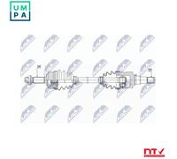 Driveshaft Front Axle Right NPW-TY-094 NTY for CITROËN PEUGEOT TOYOTA