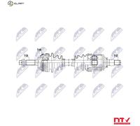 NTY Driveshaft NPW-TY-214 For Toyota, Right Front Axle