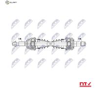 DRIVE SHAFT NPW-TY-215 FOR LEXUS IS/C/II 4GR-FSE 2.5L 6cyl IS II