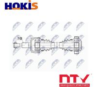 DRIVE SHAFT NPW-VW-177 FORCXEC/DMZA/CXEB/DNAA/CXHA/CXFA/CAAC/CFCA/CCHA 2.0L 4cyl