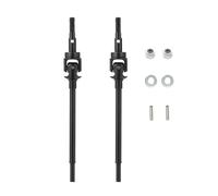 Drive Shaft Propshaft Heavy Duty Universal AR44 AXLES Front Rear Joint CVD Drive Shaft Dogbone For RC 1/10 For Axial SCX10-II 90046 90047(2PCS front)