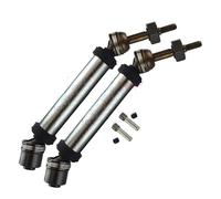 Drive Shaft Propshaft Rear CVD Drive Shaft Universal Joint For Traxxas 1/10 For Rustler For Hoss For Stampede 4X4 For VXL RC 6852A 6852R(Light Grey)
