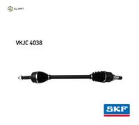 DRIVE SHAFT VKJC 4038 FOR PEUGEOT 207/207+ 208/Hatchback/Van CITROEN C3/II DS