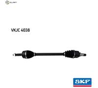 DRIVE SHAFT VKJC 4038 FOR PEUGEOT 207/207+ 208/Hatchback/Van CITROEN C3/II DS