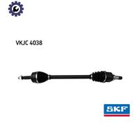 SKF Drive shaft VKJC 4038 662, 59, 58,5 72 PEUGEOT: 208 I Hatchback, 207 Hatchback, 207 SW, CITROËN: DS3 Hatchback, C3 Picasso