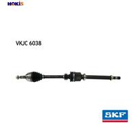 Wheel Drive Shaft SKF VKJC 6038 Fits Renault Grand Scénic Megane Scénic