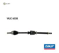 DRIVE SHAFT VKJC 6038 FOR RENAULT SCENIC/GRAND/II MEGANE/Sport/Tourer 1.5L 4cyl