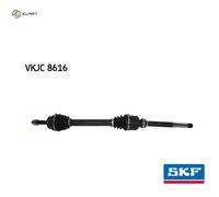 Wheel Drive Shaft SKF VKJC 8616 Fits Citroen Peugeot 208 C3 C4 Cactus DS3