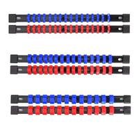 Drive Socket Rail Holder - Magnetic Holder Set For ABS Socket Organizer, Clip Storage Rail System, Workshop Tool Organizer | Suppor Set