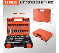 Drive Socket Set&tool Sets Ratchet Wrench Set With Bit Socket Set