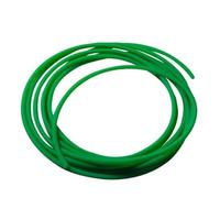 Drive Transfer Belt 1.5 2 2.5 3 3.5 4 5 6 7 8 10 12mm Round Green Polyurethane Conveyor Belts PU Drive Belt Meltable Cord Diameter Rubber Belt(3 Meter,5mm)