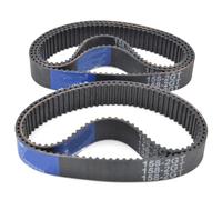 Drive Transfer Belt 2M 2GT Timing Belt Lp=130 132 134 136 138 140 142 144 146 148 150 152 154 156 158 160 162 164 166 168 Width 6/9mm Rubber Rubber Belt(168-2GT-84 Teeth,2PCS_6MM)