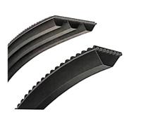 Drive Transfer Belt 5M Wide Angle Belt PU V-Belt 5M280 290 300 307 315 325 335 345 355 365 375 387 400 412 425 437 450 462 475 487 500 515 530~5M690 Ribbed Belt(5M630,5pcs)