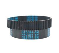 Drive Transfer Belt HTD 3*M Rubber Timing Belt HTD3*M Perimeter 117 120 123 126 129 132 135 138 141mm Drive Width 5~30mm Transmission Length 117~141mm Ribbed Belt(126mm,2PCS_WIDTH 5MM)