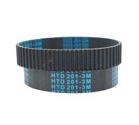 Drive Transfer Belt HTD 3*M Rubber Timing Belt HTD3*M Perimeter 117 120 123 126 129 132 135 138 141mm Drive Width 5~30mm Transmission Length 117~141mm(132mm,5pcs,Width 30mm)