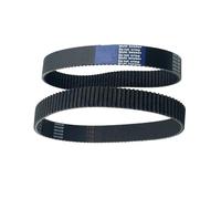 Drive Transfer Belt HTD 3*M Timing Synchronous Belt Length 375 378 381 384 387 390 393 396 399 402 405 408mm Width 6/9/10/15/20mm Drive Belt 384-3*M Rubber Belt(384mm-3M-128 Teeth,5PCS_20MM)