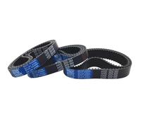 Drive Transfer Belt HTD 5M Rubber Timing Belt Width 10/15mm Perimeter 265/270/275/280/285/290/295/300/305/310/315/320/325/330/335/340mm-500mm Ribbed Belt(5M-320mm,10mm)
