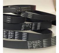 Drive Transfer Belt Treadmill Conveyor Belt PJ Ribbed Belt 130J 135J 140J 145J 148J 150J 155J 157J 160J 164J165J 170J Rubber Belt(135J-PJ343,6ribs)