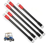 DRIVE UP Golf Cart Battery Cables Wiring Kit for Club Car Precedent 2008-up 8V Batteries(5Pcs)