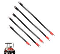 Drive-up Golf Cart Battery Cables Wiring Kit for Club Car Precedent 2008-up 8V Batteries(5Pcs)