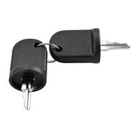 Drive-up Ignition Key Switch W/2 Keys for EZGO Electric RXV 2008-Up OEM 605637 605946 609680 (Set of 2 Keys)