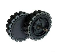 Drive Wheel for Ecovacs N9+ DVX45 U2Power DL33max Robot Rubber Drive Wheel for Ecovacs N9+ DVX45 U2Power DL33max Replacement Drive Wheel for Ecovacs N9+ DVX45 Robot Vacuum Single Drive Wheel(2 Pieces)