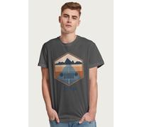 Drive With A View Route 66 T-Shirt Jeep Charcoal S