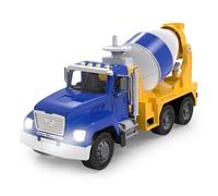 Driven by Battat Cement Mixer Truck Toy, Lights and Sounds, 18-Inch, Trucks