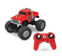 Driven by Battat - R/C Monster Truck - Red Toy Car with Remote Control - Lights and Sounds - Kids 3 Years + - R/C Monster Truck - BLAZE
