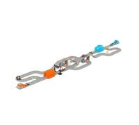 Driven by Battat - Toy Race Track Set - Racetrack with Launchers for Kids - 6 Mini Race Cars - 60+ Tracks & Accessories - 3 Years +