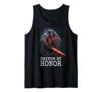 Driven by Honor. Strength Beyond Realms. Tank Top