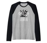 Driven by Honor. The Warrior’s Code. Raglan Baseball Tee