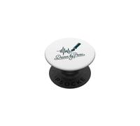 Driven by Prose Fountain Pen Heartbeat Writer Author PopSockets Adhesive PopGrip