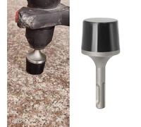 Driven rubber mallet, press hammer, rubber tool hammer with SDS Plus, rubber mallet, SDS Plus, ideal for radiators, pipes, tiles, carpentry work and where no traces need to be left