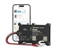 DrivePro FMT100 Vehicle Tracker - Hard-Wired Tracking Device | 24/7 Accurate Real-Time Monitoring for Car, Motorbike, Motorcycle, Van | Easy Install | Low-Cost Monthly Subscription | 1 Month included