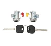 Driver and Passenger Side Door Lock Cylinder Set with Key, Fit for Toyota 1993 1994 1995 1996 1997, Replaces OE 69051 12340 69052 12340 69051 12370 69052 12370