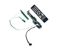 Driver Controller Board for B140XW02 V1/V2 B140XW03 V0/V1 Kit DIY 1366x768 HDMI+VGA+AV+USB 40Pin LVDS 14" Analog TV Laptop Panel,Laptop Accessories(for B140XW03 V.2)
