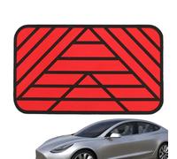 Driver Floor Mat Heel Pad | Car Heel Pad - PVC Footrest Plate Rest Foot Pedal Car Heel Pad, Sewing Tool Included For Easy Installation