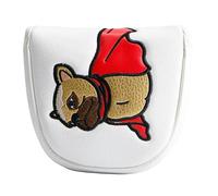 Driver Headcover - Magnetic Putter Cover, Waterproof Pu Leather Guard | French Bulldog Golf Sleeve, Mallet Head Protector, Durable Club Case For Taylormade, Odysseys, Scottys Camerons, Outdoor