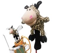 Driver Jack, Golf Jack In Plush Fairway Cover, Plush Golf Club Protector, Mignon Protective Zoo Fairway Cover