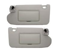 Driver/Left & Passenger/Right Sun Visor Fit for Nissan Altima 2013 2014 2015 2016 2017 2018 with Light Switch 96401-3TA2A Grey