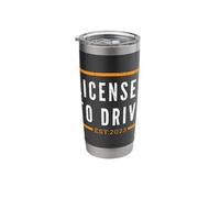 Driver License Licensed to Drive Est. 2023 Stainless Steel Insulated Tumbler