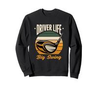 Driver Life Big Swing Retro Golf Driver Sweatshirt