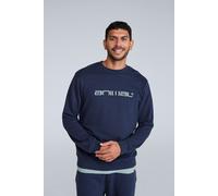 Animal Driver Mens Cotton Sweatshirt - Lightweight & Breathable Pullover - Autumn Winter, Outdoors, Holiday, Walking & Hiking Navy 2XL
