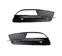 Driver Passenger Fog Light Cover Compatible With A5 2012 2013 2014 2015 2016 Car Front Bumper Fog Light Grilles Fog Lamp Racing Grills Gril 8T0807682H(Pair)
