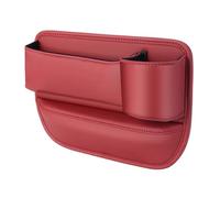 Driver/Passenger Side Front Seat Storage Box Interior Accessory Seat Filler Organizer Box Bag with Cup Holder Car Interior Organizer
