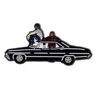 Driver Picks the Music Shotgun Shuts His Cakehole Supernatural Baby Car Dean Winchester TV Show Fantasy Horror Drama Magic 1.6" Enamel Pin Badge