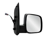 Driver Right Side Door Wing Mirror O/S Electric and Heated Manual Folding for Citroen Nemo Peugeot Bipper Fiat Fiorino 2008 to 2018