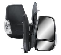 Driver Right Side Door Wing Mirror O/S Electric and Heated Manual Folding Short Arm for Ford Transit MK8 2014 to 2026