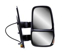 Driver Right Side Door Wing Mirror O/S Electric and Heated Manual Folding Short Arm for IVECO Daily 2006 to 2013